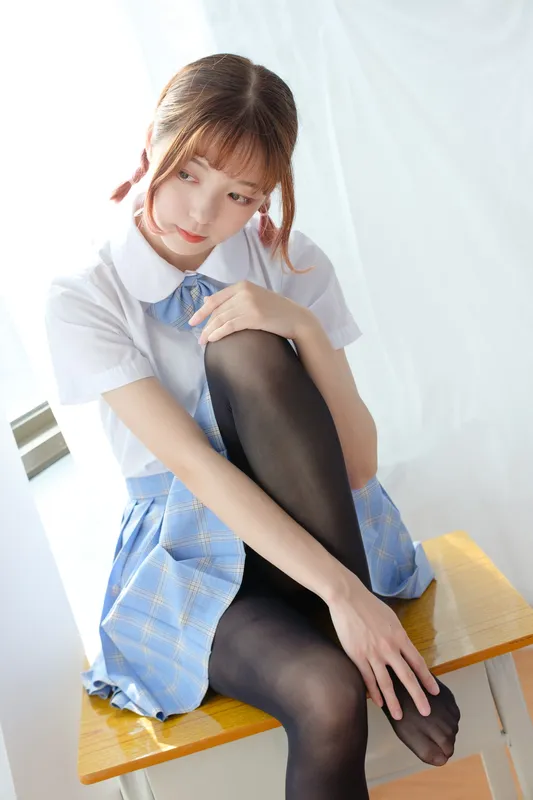 森萝财团 [BETA-027] 清新黑丝学生妹 [126P]插图7